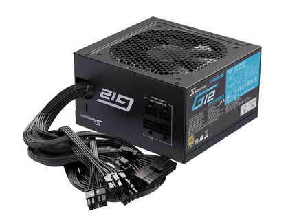 Seasonic G12 GM-750 or GM-850 (ATX2.4) 80 Plus® Gold Power Supply - Semi-Modular / Silent Fan (5 Year Warranty)